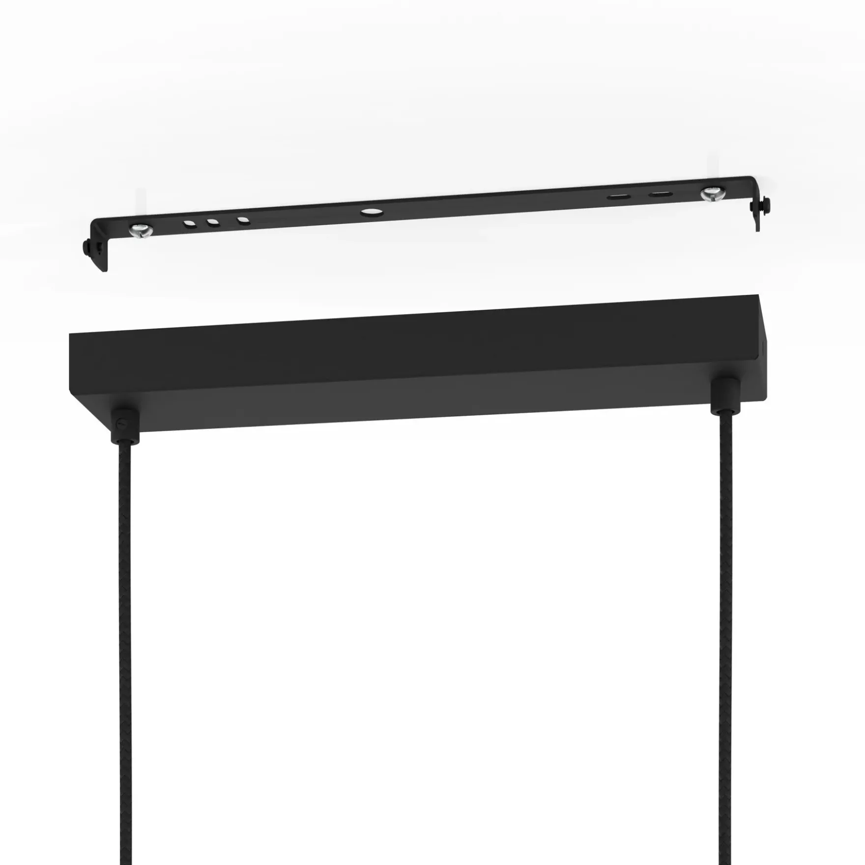 Altamira 4-lys pendel sort/messing