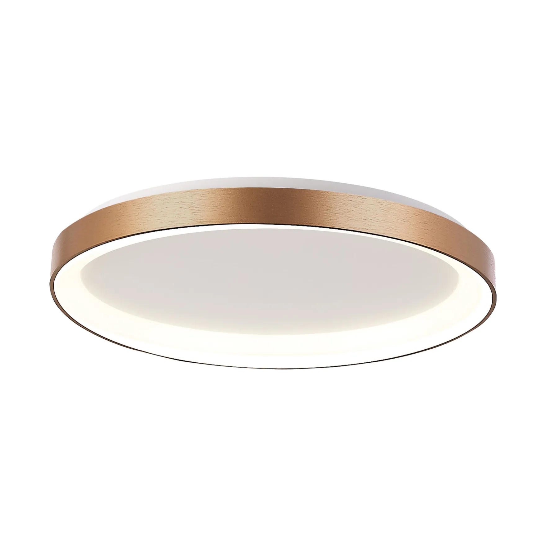 Ambisjoner LED plafond liten messing