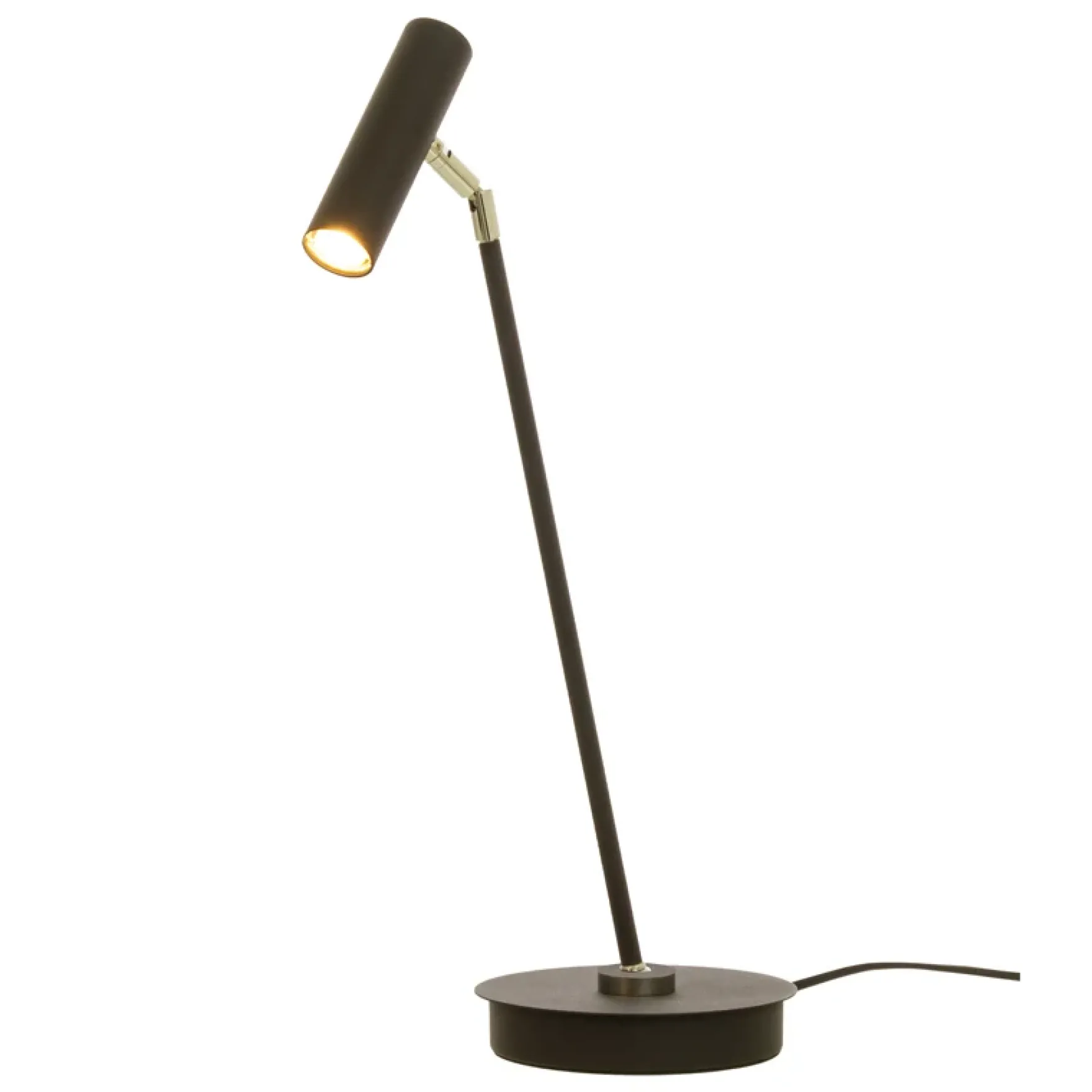 Artic LED bordspot sort m/dim