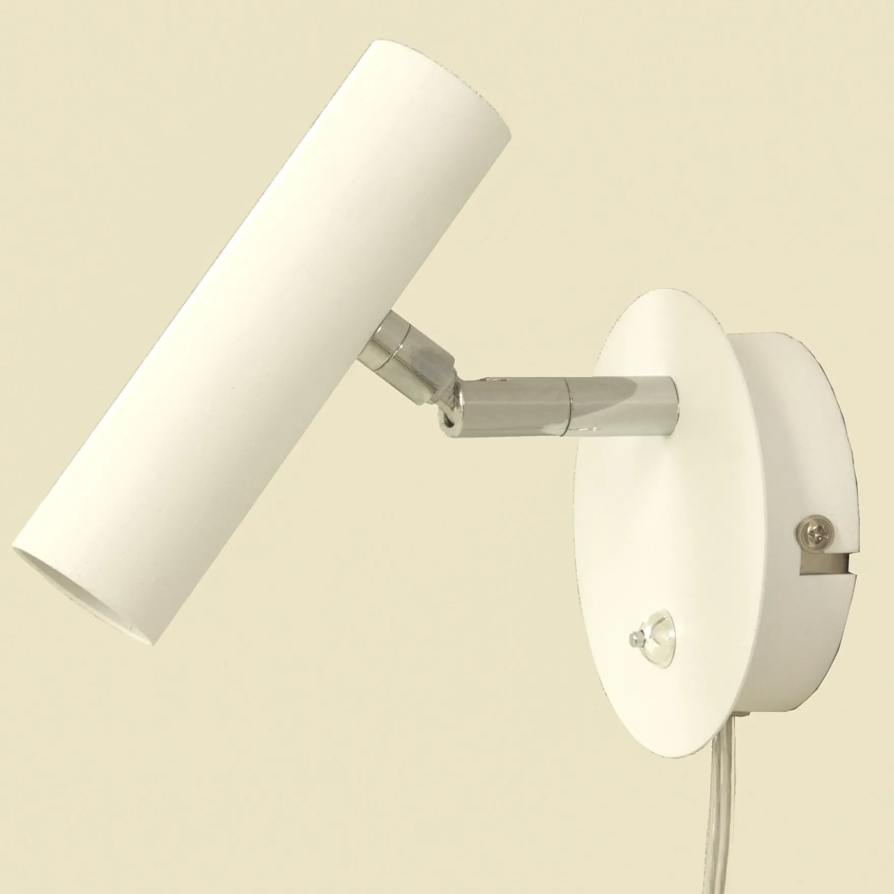 Artic LED veggspot hvit m/dim