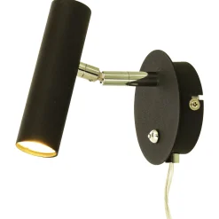 Artic LED veggspot sort m/dim