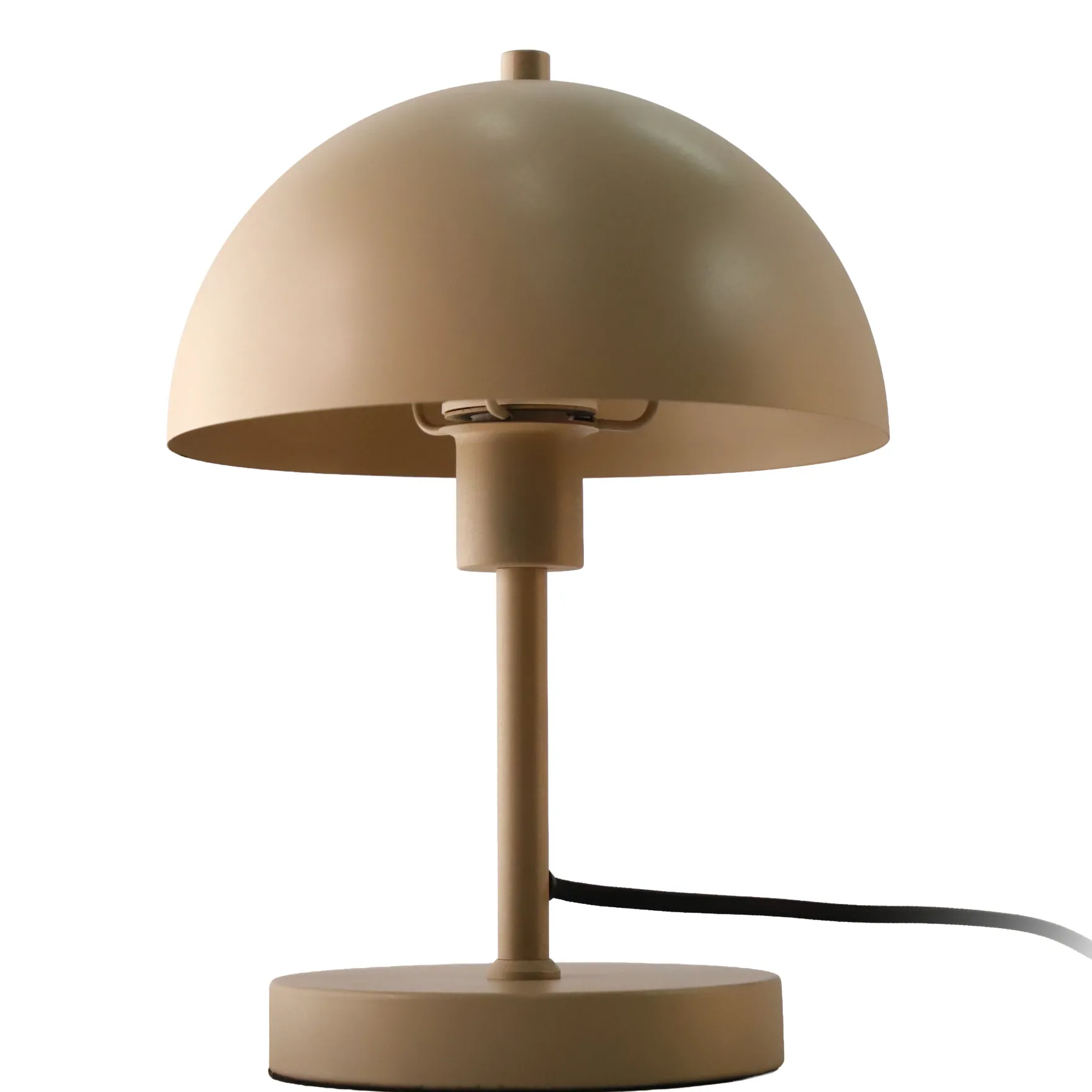 Atlas bordlampe E14 beige