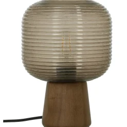 Aura bordlampe brunbeis/brun