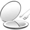 Beauty Hand LED sminkespeil sort