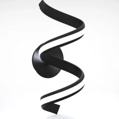 Bekk vegglampe sort m/dimmer
