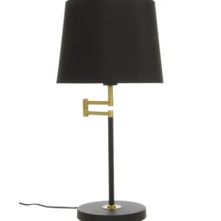 Birka bordlampe sort/messing