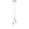 Bronx takpendel 3x60W E27 bronse