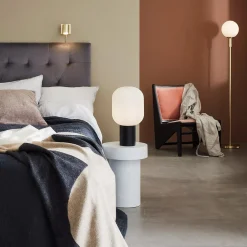 Brooklyn bordlampe sort/opal