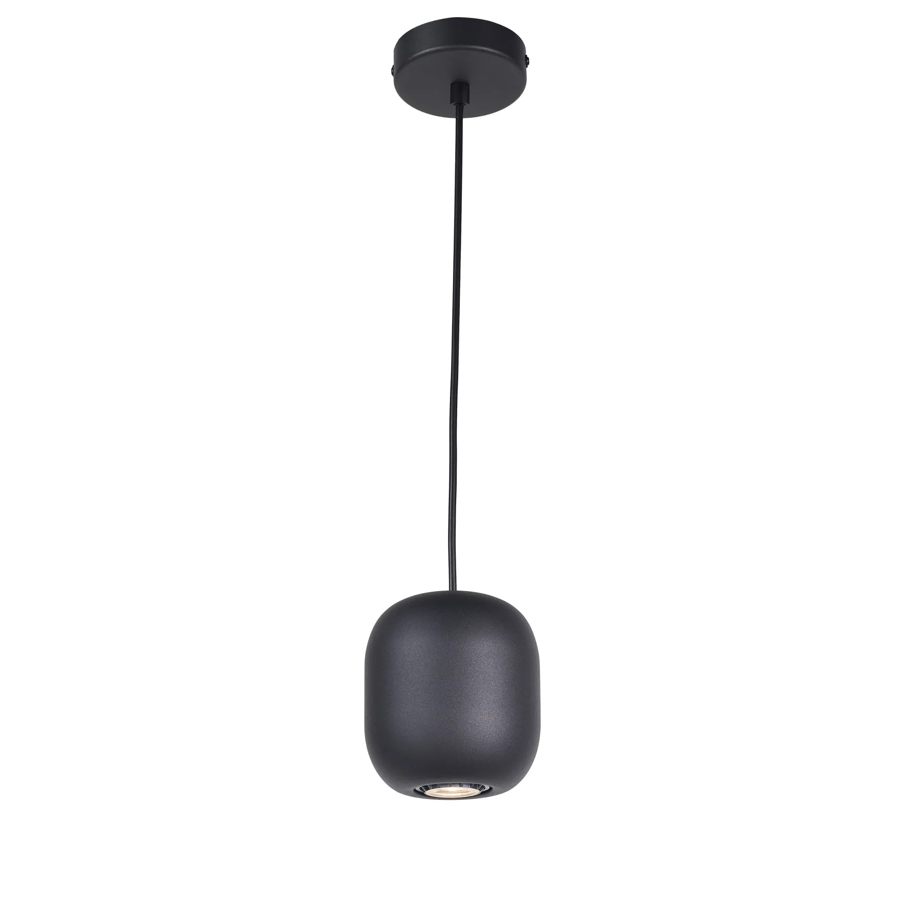 Bull takpendel Ø12cm GU10 sort