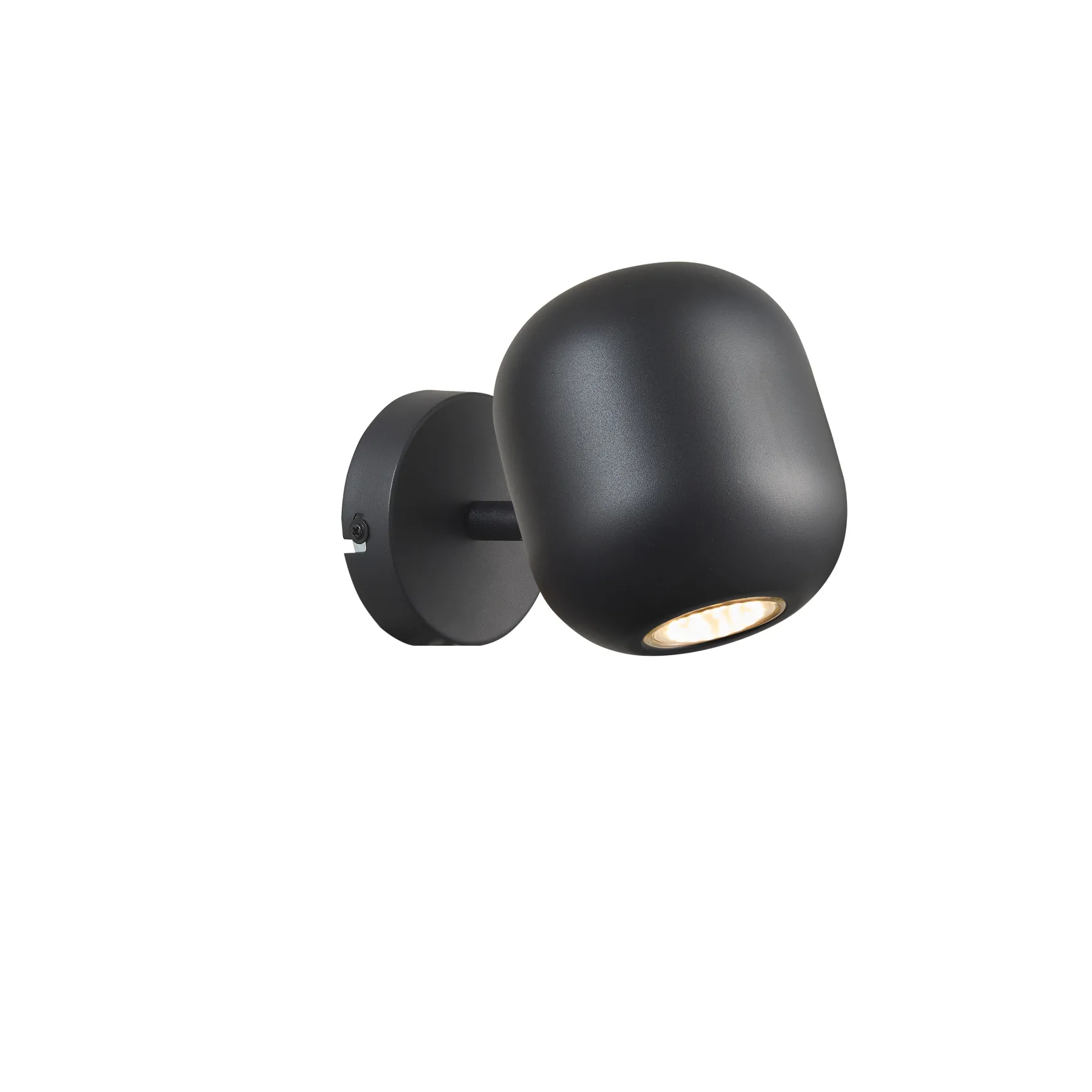 Bull vegglampe 10W GU10 sort