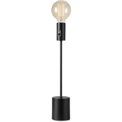 Capital bordlampe sort