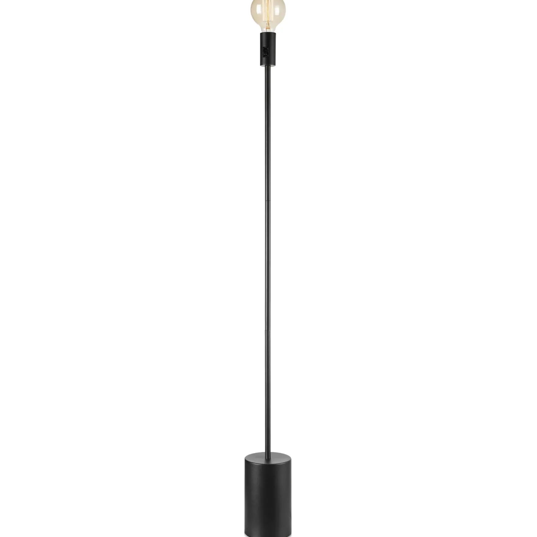Capital gulvlampe sort