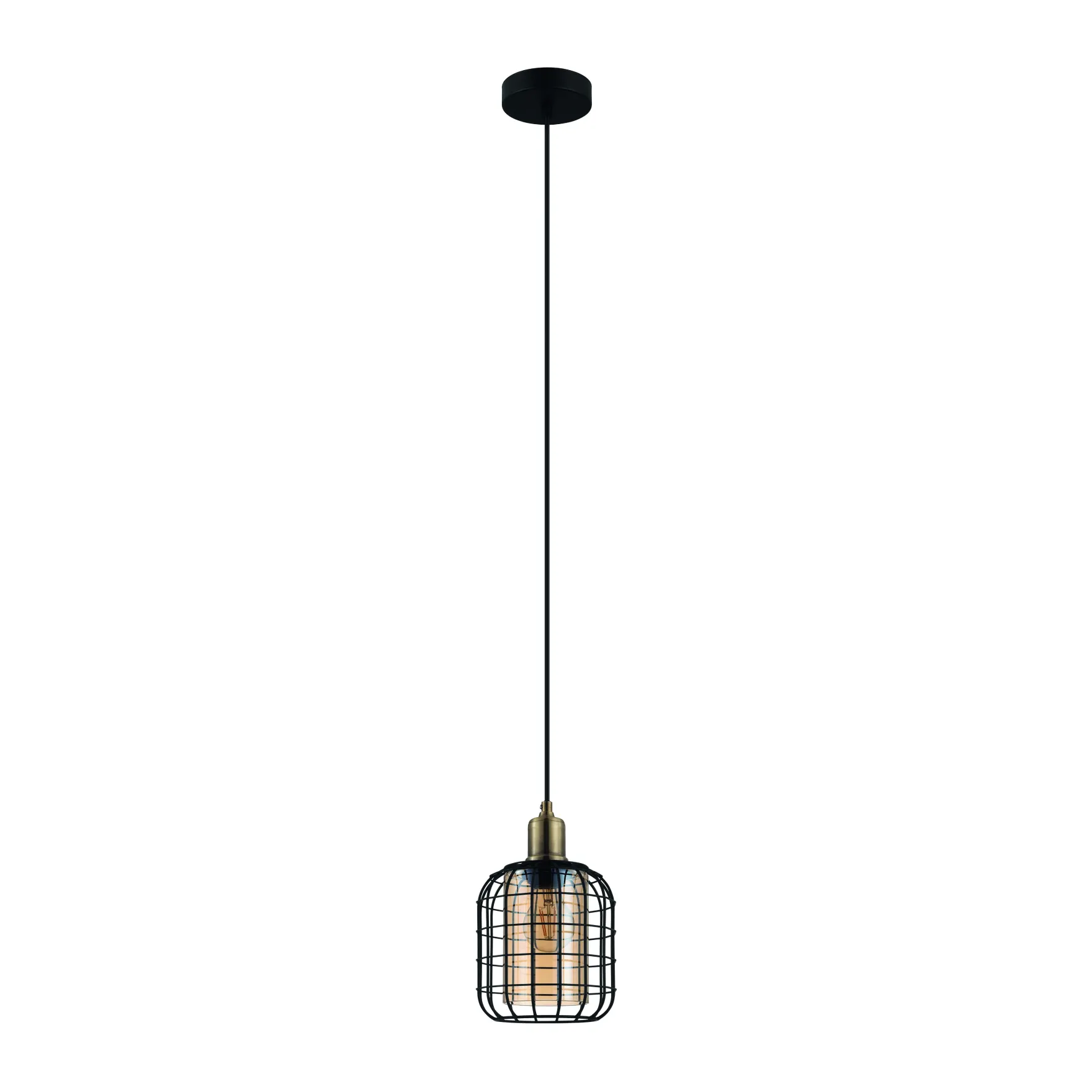 Chisle takpendel E27 sort