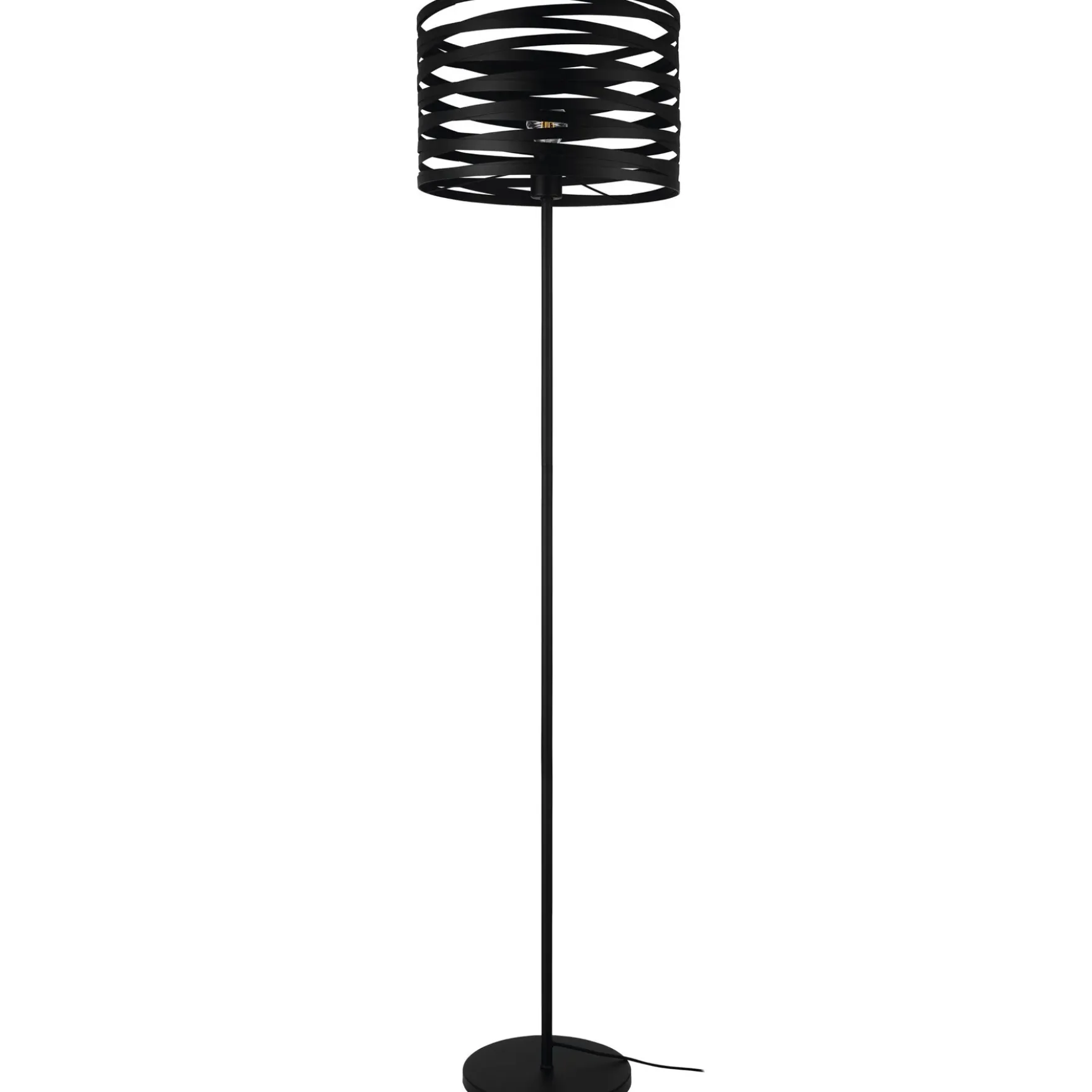 Cremella gulvlampe sort