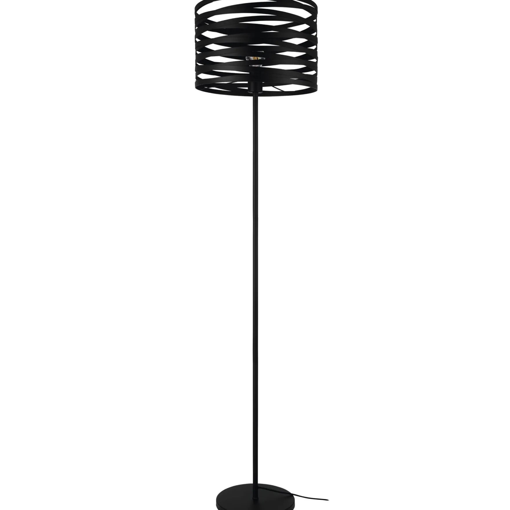 Cremella gulvlampe sort