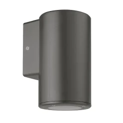 Cylindro K1 utelampe vegg antrasitt