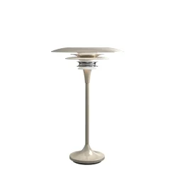 Diablo bordlampe Ø30cm greige/krom