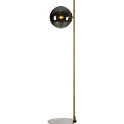Dione gulvlampe antikk/sotet