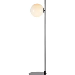 Dione gulvlampe sort/hvit