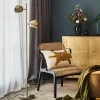 Edgar 2-lys gulvlampe messing