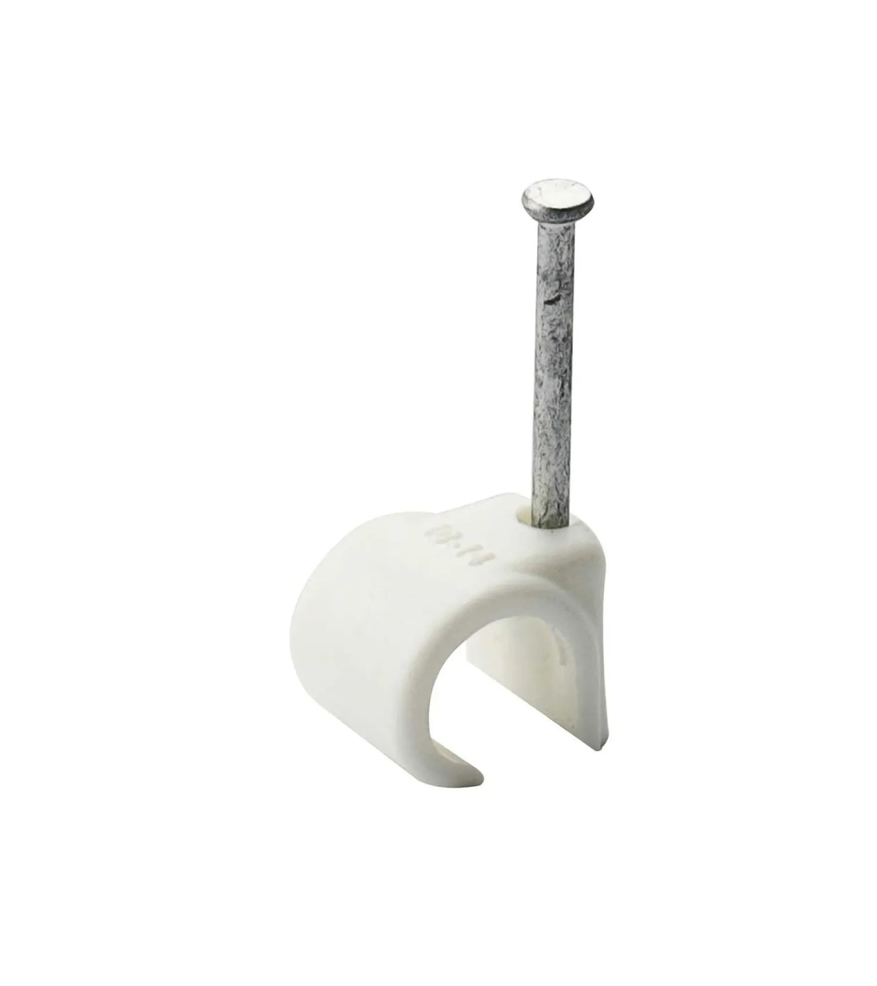 EGANT kabelklips 10-14mm hvit 20pk