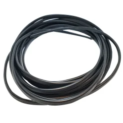 EGANT lampettledning 2x0.75mm 5m sort