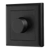 EGANT LED dimmer 10-100W innfelt sort
