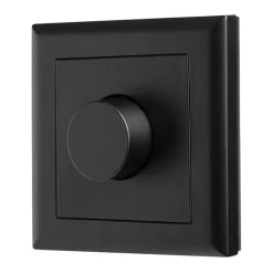 EGANT LED dimmer 10-100W innfelt sort