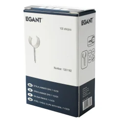EGANT stålklammer 7-10mm 100pk