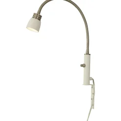 Eketorp LED sengelampe hvit/stål