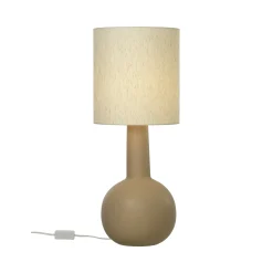 Eleana bordlampe brun/beige