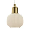 Elin vinduspendel liten messing/opal