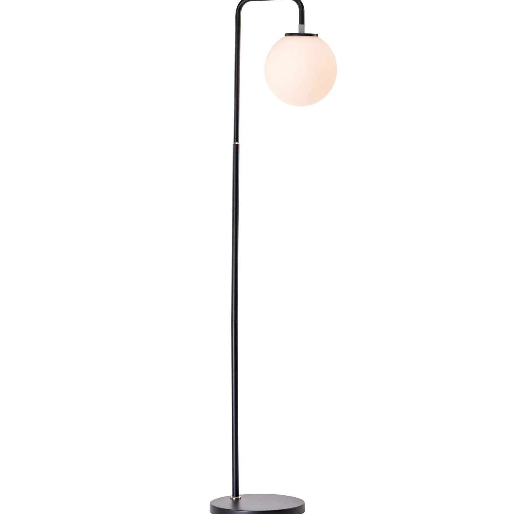 Elisa gulvlampe sort/opal