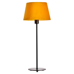 Emir bordlampe sort u/skjerm
