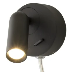 Fenja LED veggspot sort