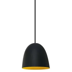 Fiola 160 takpendel 60W sort/gull