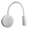 Flexi K1 LED veggspot hvit m/dim