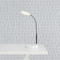 Flex LED bordlampe hvit