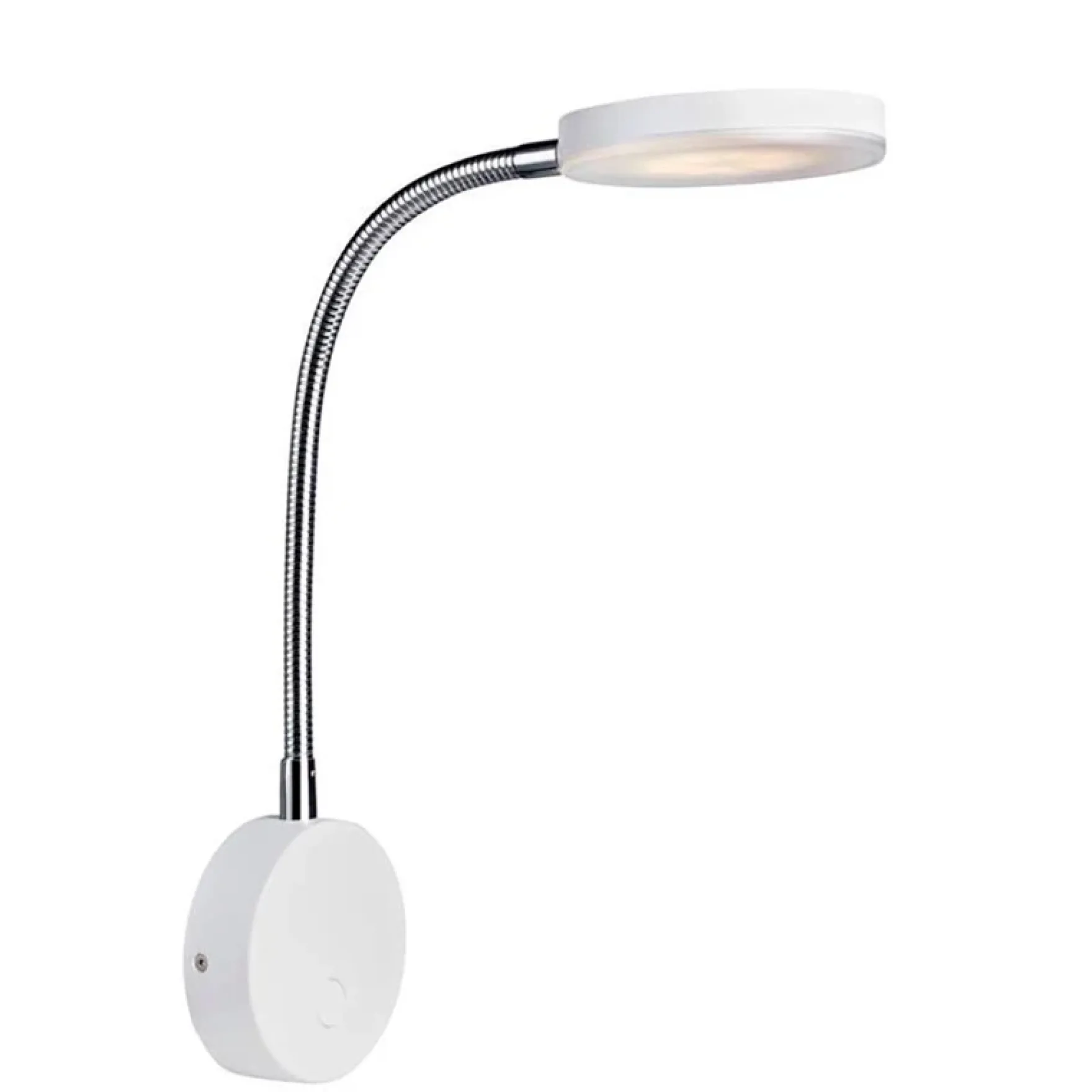 Flex LED veggspot hvit