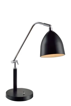 Fredrikshamn bordlampe sort