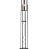 Glastonbury gulvlampe sort/sotet