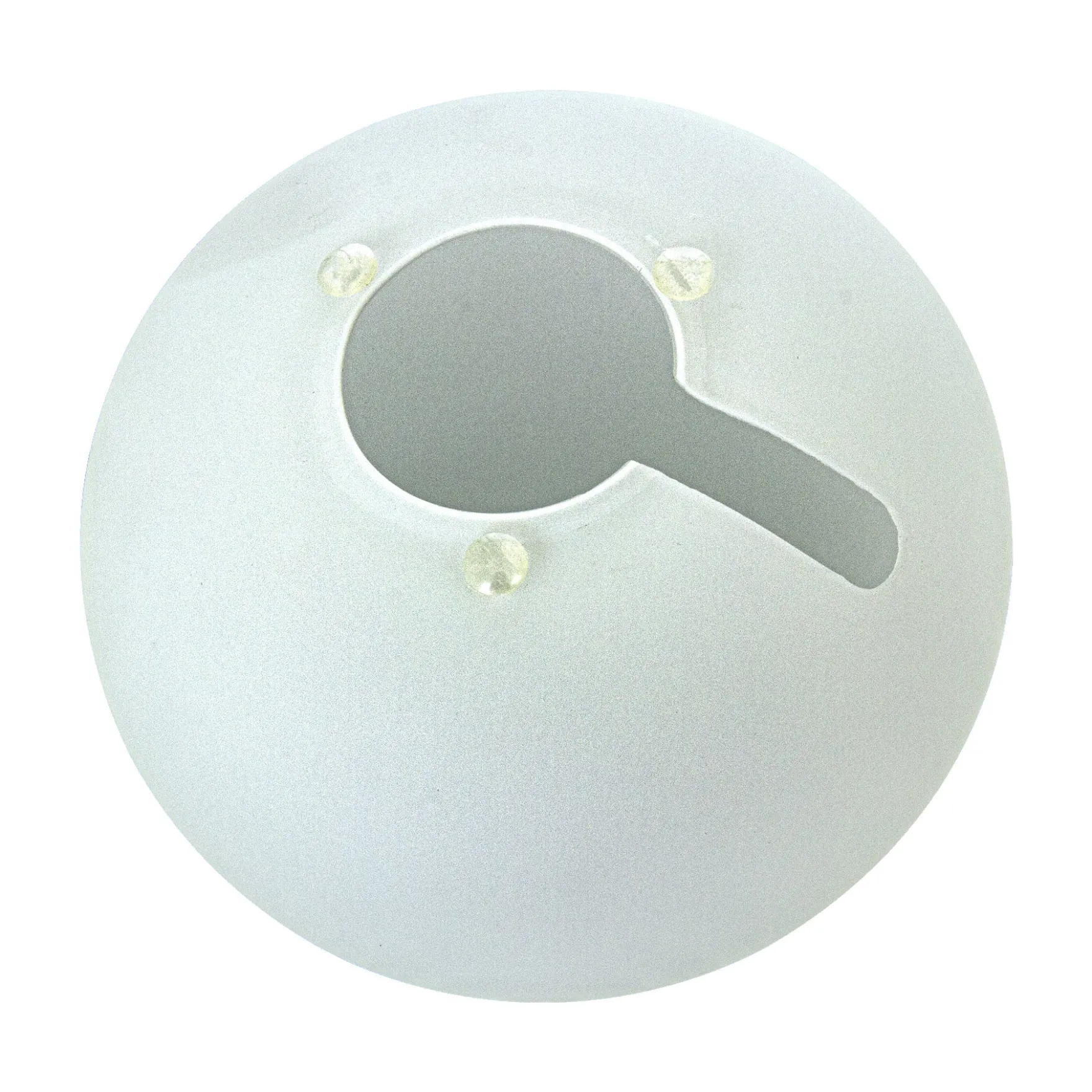 Globus bordlampe 13cm opal