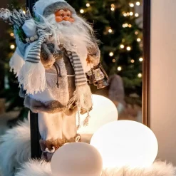 Globus bordlampe 24cm opal