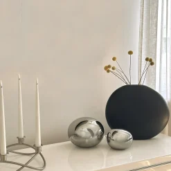 Globus bordlampe 13cm sotet