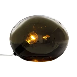 Globus bordlampe 24cm sotet
