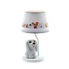 Hund bordlampe multi