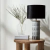 Ichi bordlampe 60W E27 grå/sort