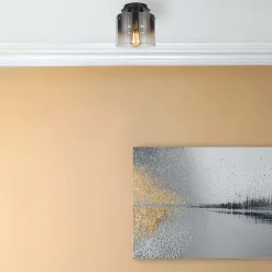 Imperial plafond Ø20cm sort/sotet