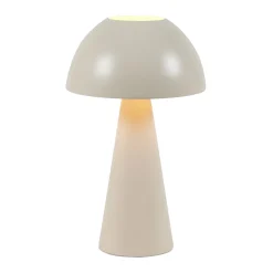 Kreta bordlampe beige