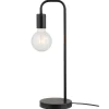 Liza bordlampe sort